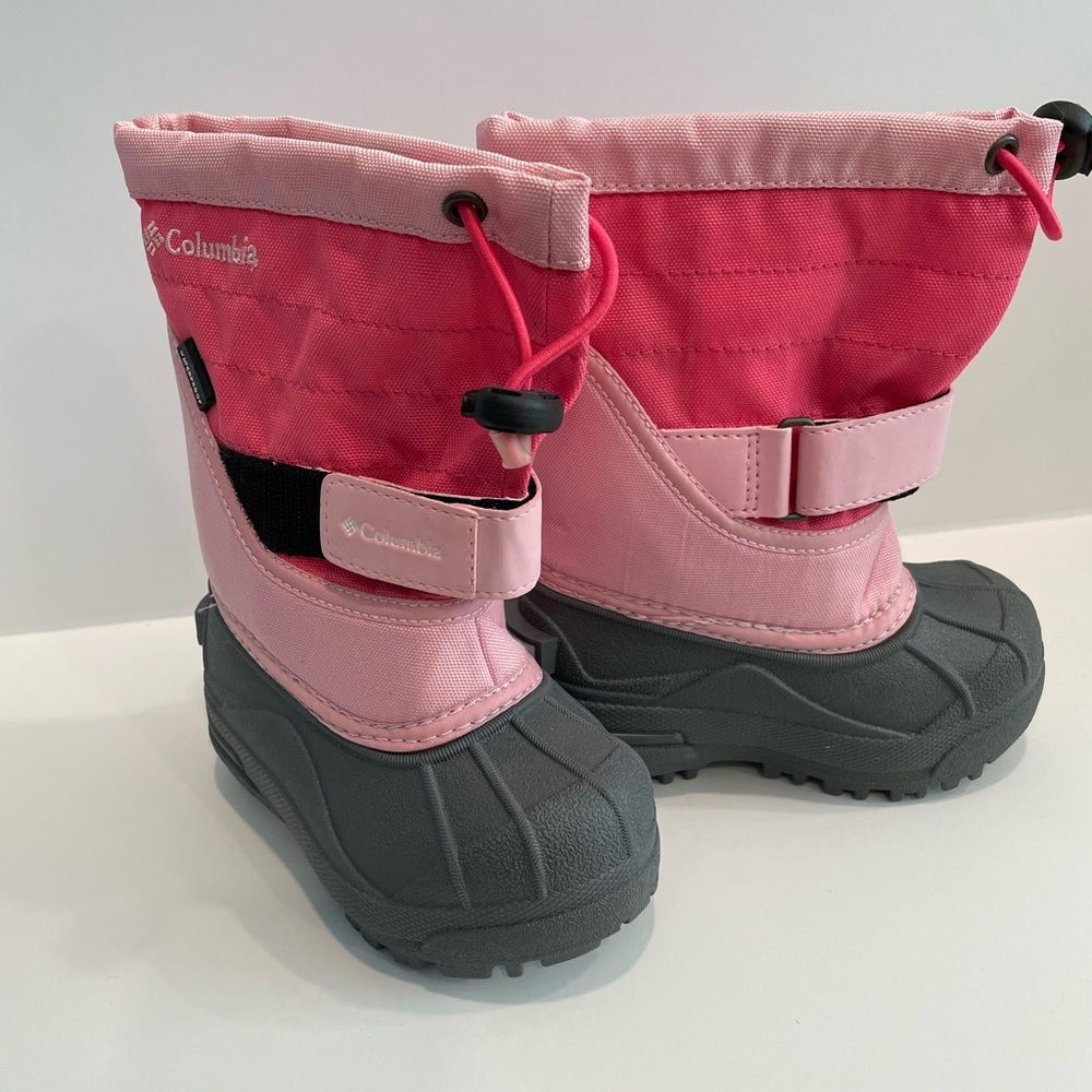 Columbia Toddler Powderbug Plus II Pink Snowboots - Size 7